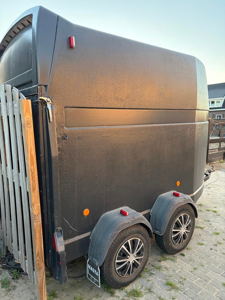 2 paards paardentrailer te huur verhuizen aanhanger huren, Ophalen of Verzenden