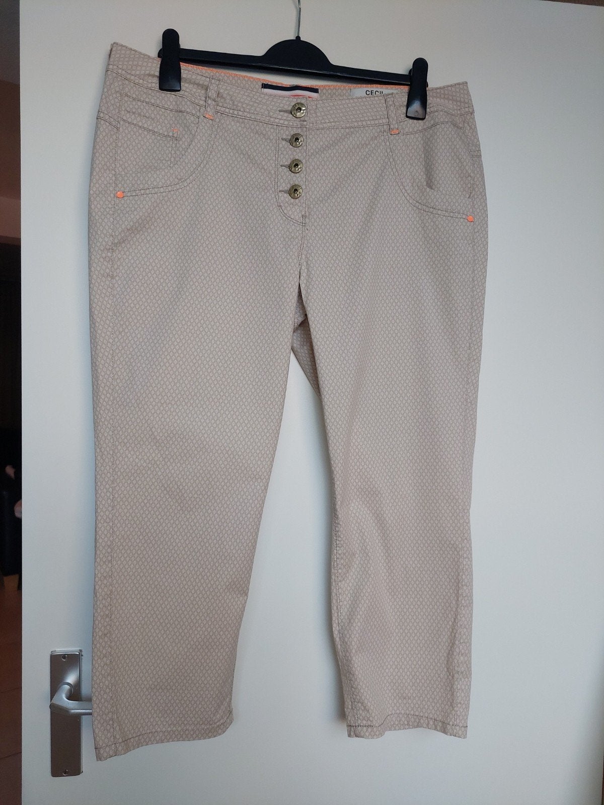 Zgan zomerbroek, maat 33/46, Cecil., Ophalen of Verzenden, Zo goed als nieuw, Blauw, W33 - W36 (confectie 42/44)