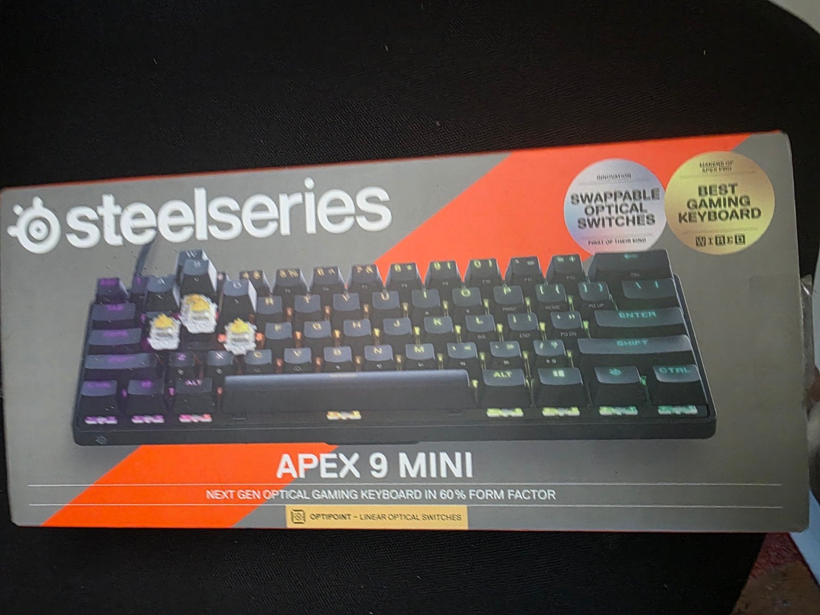 Apex 9 mini Zgan, Ophalen, Zo goed als nieuw, Steelseries Apex