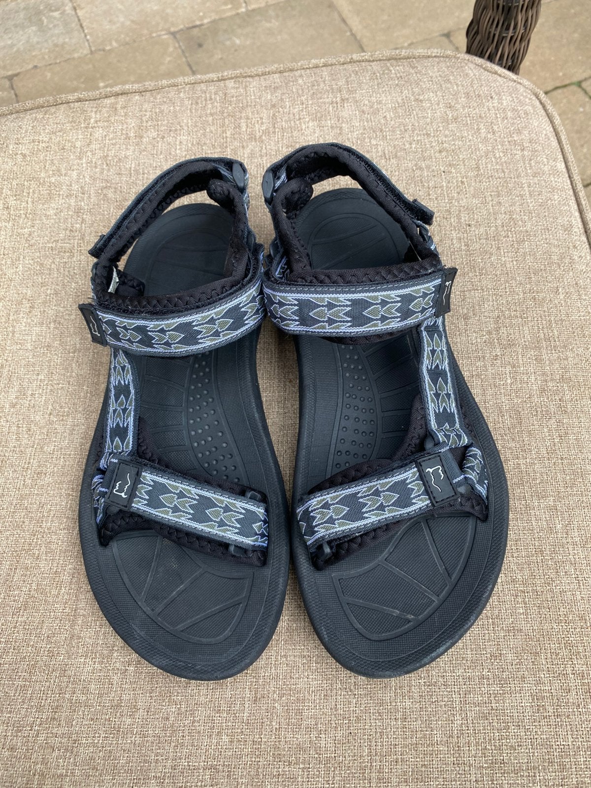 Teva Winsted dames/ heren sandalen  40 unisex bijna nieuw, Ophalen of Verzenden, Zo goed als nieuw, Zwart, Sandalen of Muiltjes