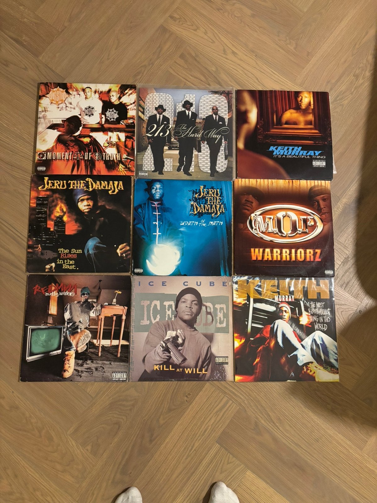 Lp’s OG 90’s en 00’s hiphop vinyl: jeru the damaja, ice cube, Ophalen of Verzenden, Zo goed als nieuw, 12 inch, LP