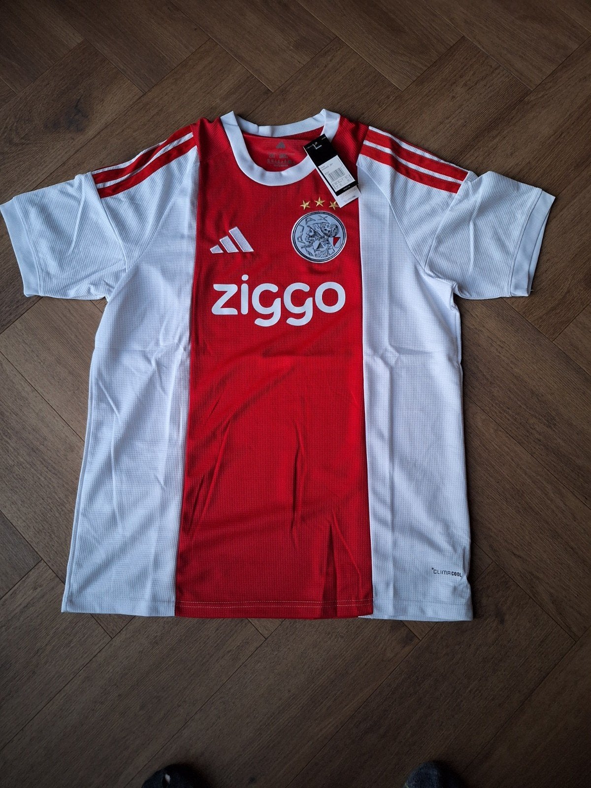 Adidas Ajax Thuisshirt  Nieuw met kaartjes, Adidas, Nieuw, Ophalen of Verzenden, Rood