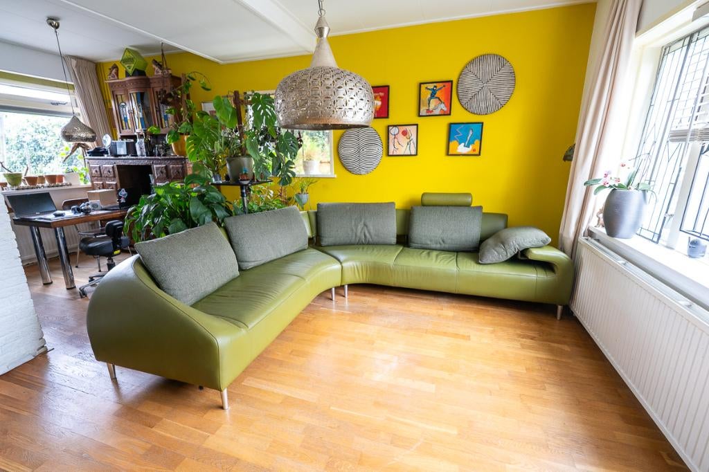 Leolux Design Bank, Huis en Inrichting, 250 tot 300 cm, Hoekbank, 75 tot 100 cm, Ophalen of Verzenden
