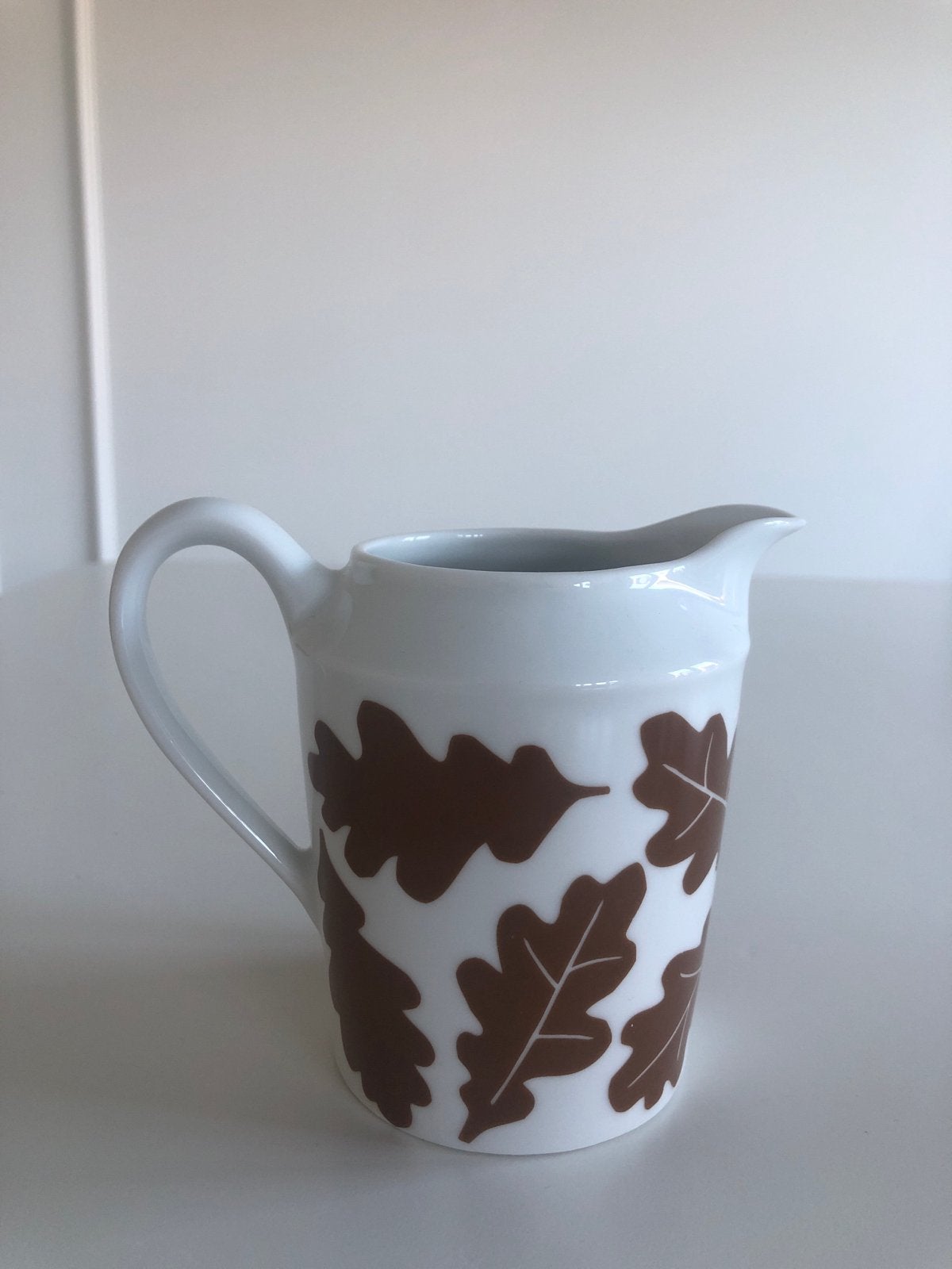 Melkkannetje House of Rym met eikenblad motief, Kan, Gebruikt, Overige merken, Keramiek