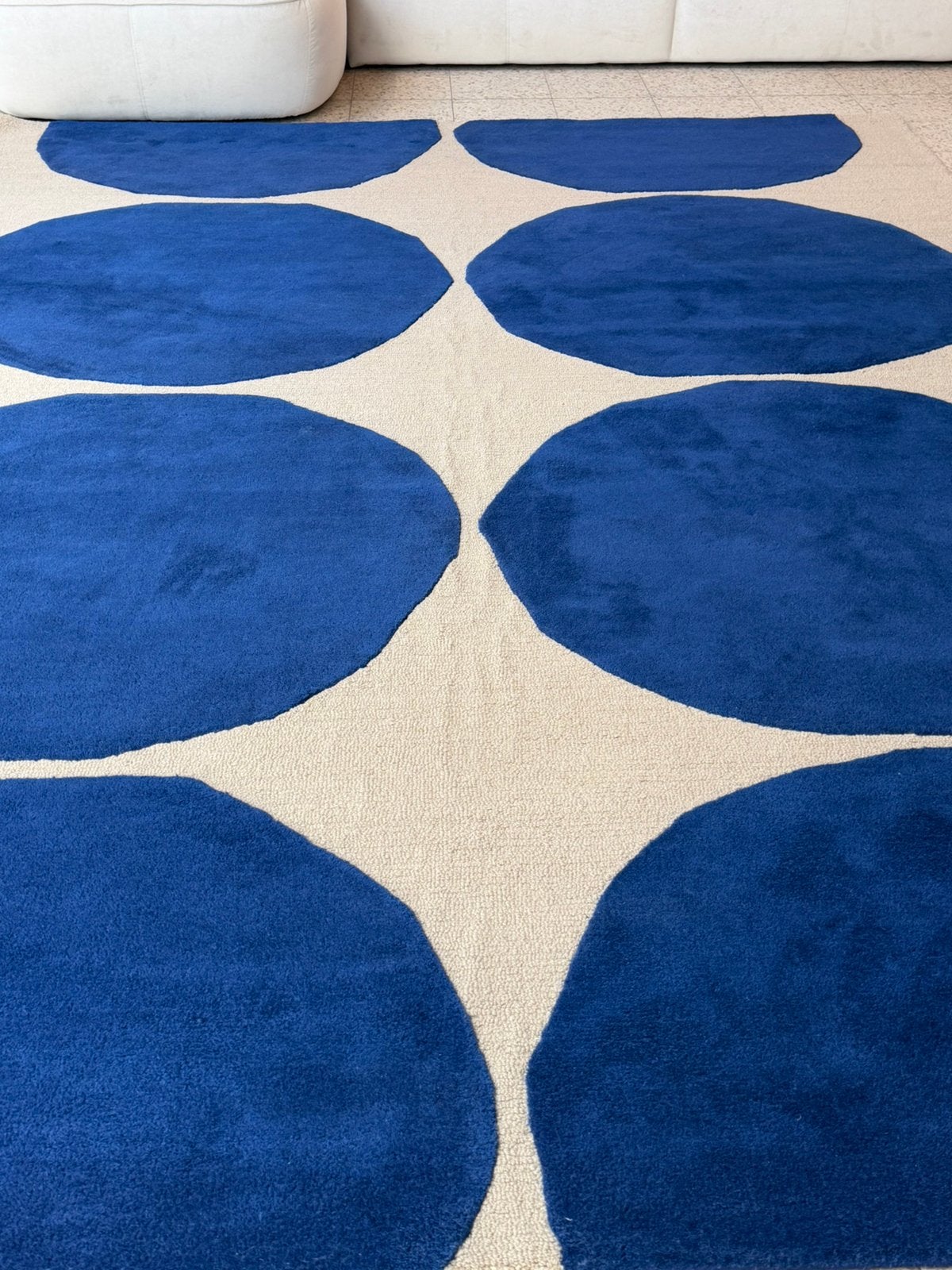 Brink en Campman tapjjt Marimekko Isot Kivek Blue 250 x 350, Ophalen, Blauw, Rechthoekig, Nieuw