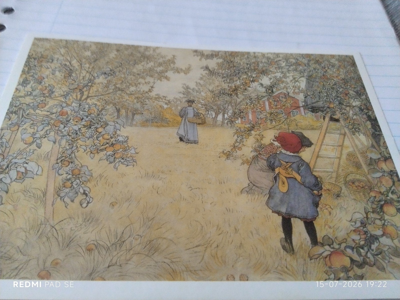 Ansichtkaart Carl Larsson: Christmas Eve, c. 1904-06, Ophalen of Verzenden, Voor 1920, Ongelopen