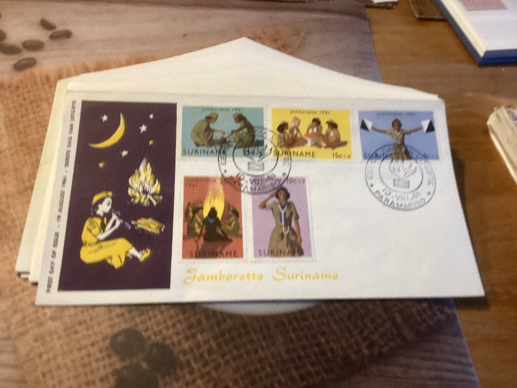 No3533 Suriname E17 anders Nederland jaargangen fdc 1963, Verzenden, Onbeschreven, Rest van de wereld