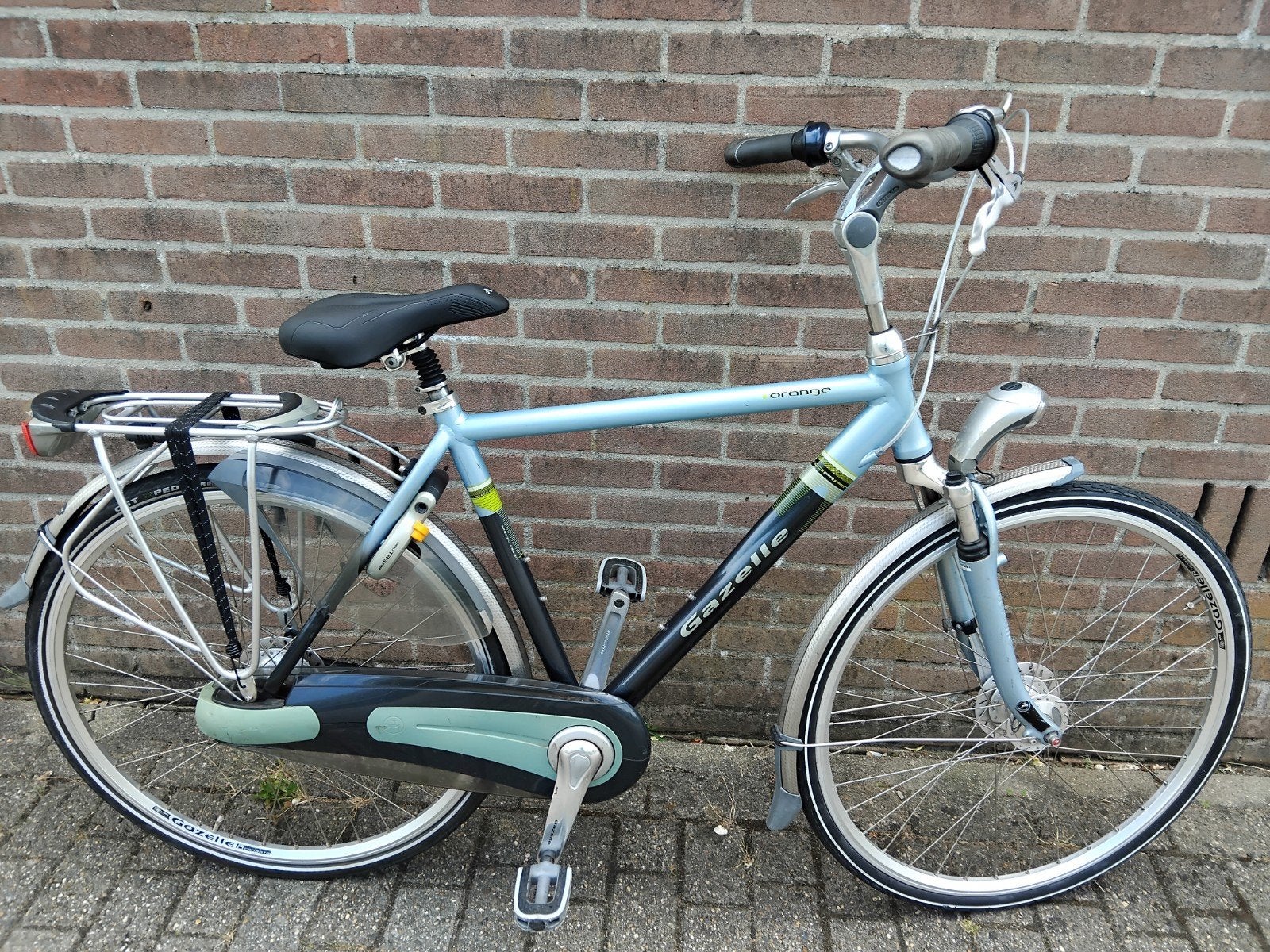 Nette Gazelle Orange Herenfiets., Fietsen en Brommers, Fietsen | Heren | Herenfietsen, Ophalen, Versnellingen, Zo goed als nieuw