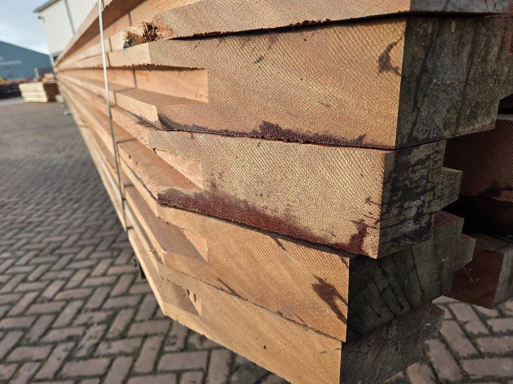 27.47 m2 Azobé hardhouten damwand 5 cm dik - nr: HP80, Tuin en Terras, Palen, Balken en Planken, Ophalen, Planken, Nieuw, Hardhout