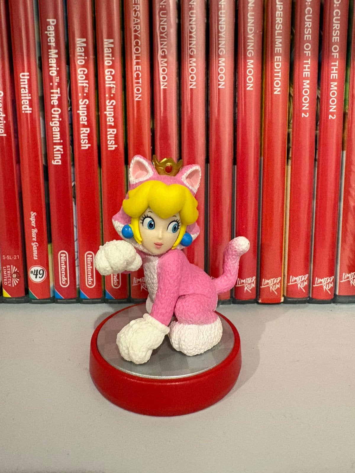 Amiibo Cat Peach (Super Mario Collection), Verzamelen, Ophalen of Verzenden, Zo goed als nieuw