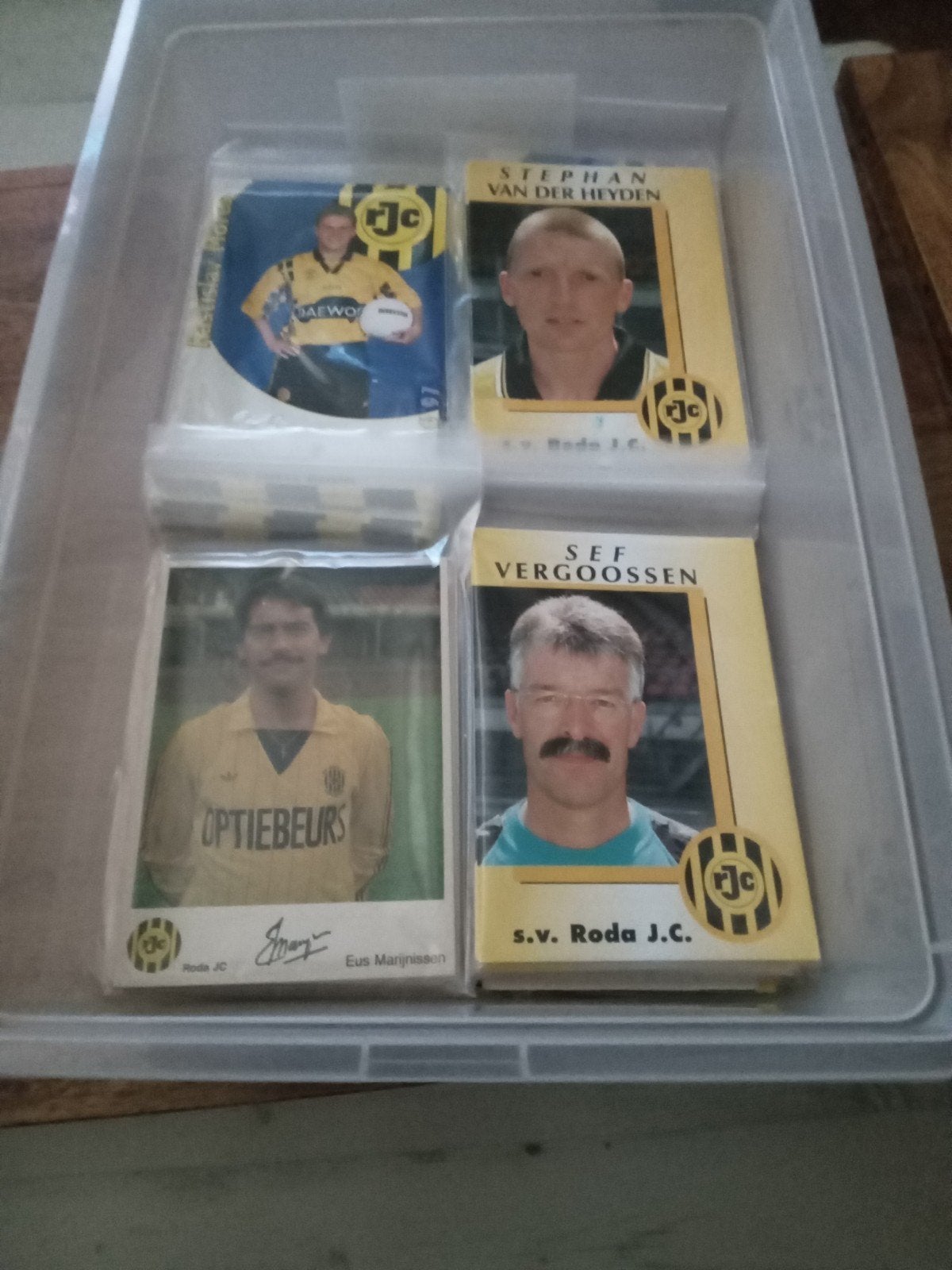Roda jc  spelers kaarten, Verzamelen, Ophalen of Verzenden, Zo goed als nieuw, Roda JC, Poster, Plaatje of Sticker