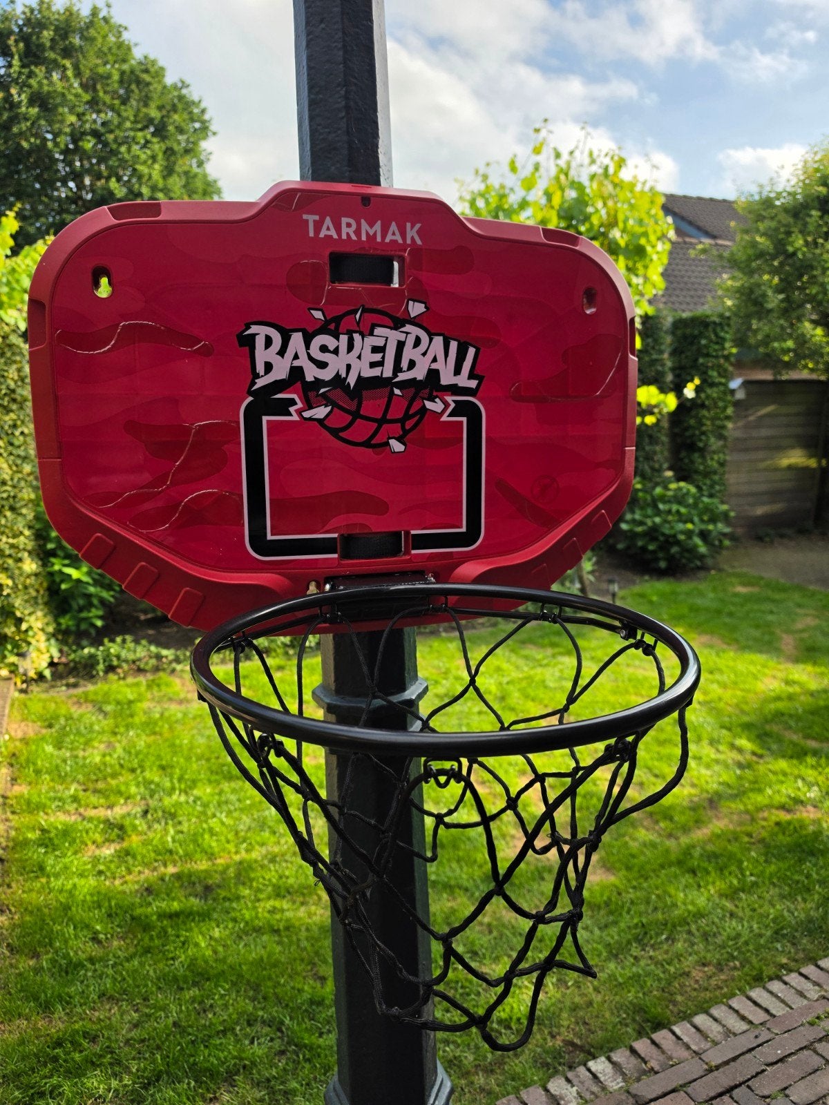 Basketbalboard, Sport en Fitness, Basketbal, Ophalen, Zo goed als nieuw, Ring, Bord of Paal