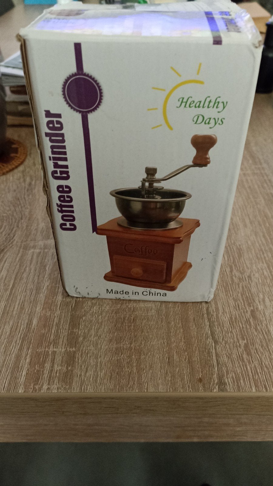 Handmatige Koffiemolen - Retro Stijl met Keramische Molen, Ophalen of Verzenden