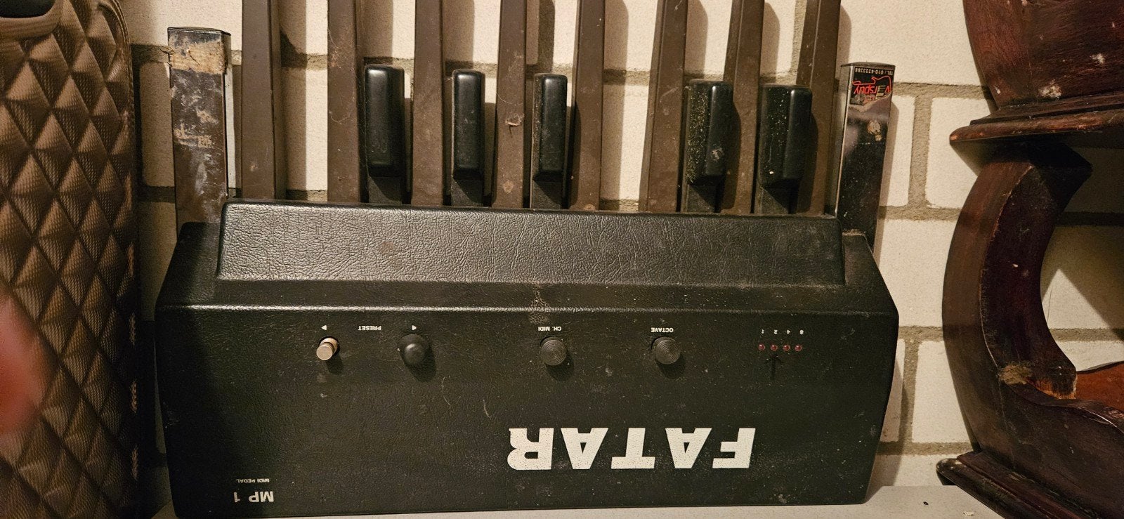 Fatar MP1 MIDI Pedaal - Vintage Bass Pedalen, Gebruikt, Overige aantallen, Met midi-aansluiting, Ophalen