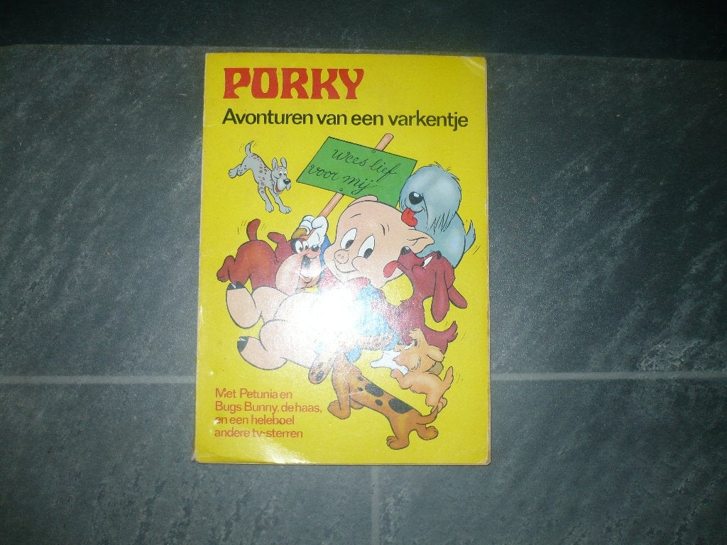 1 porky en een brigadier dog van warner bros, Gelezen, Ophalen of Verzenden, Warnerbros, Meerdere stripboeken