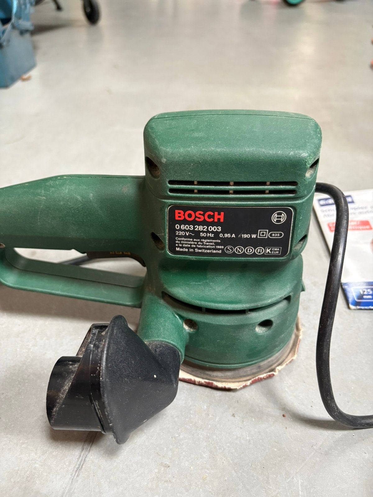 Schuurmachine te koop, Ophalen, Zo goed als nieuw, Minder dan 600 watt, Vlakschuurmachine