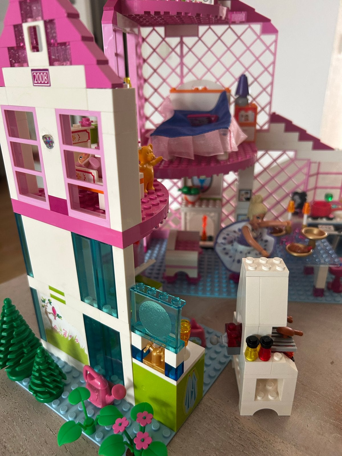 Grote set LEGO Friends met huis en diverse kleine sets, Ophalen of Verzenden, Gebruikt, Overige merken