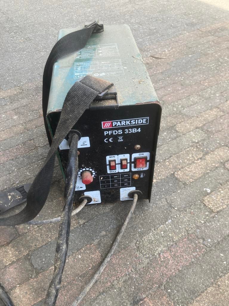 Parkside PFDS 33B4 Lasapparaat - Gebruikt, Ophalen of Verzenden, Gebruikt, Minder dan 150 ampère, Elektroden