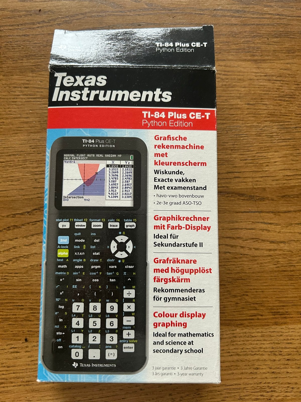 Grafisch rekenmachine TI-84 plus, Ophalen, Grafische rekenmachine, Gebruikt