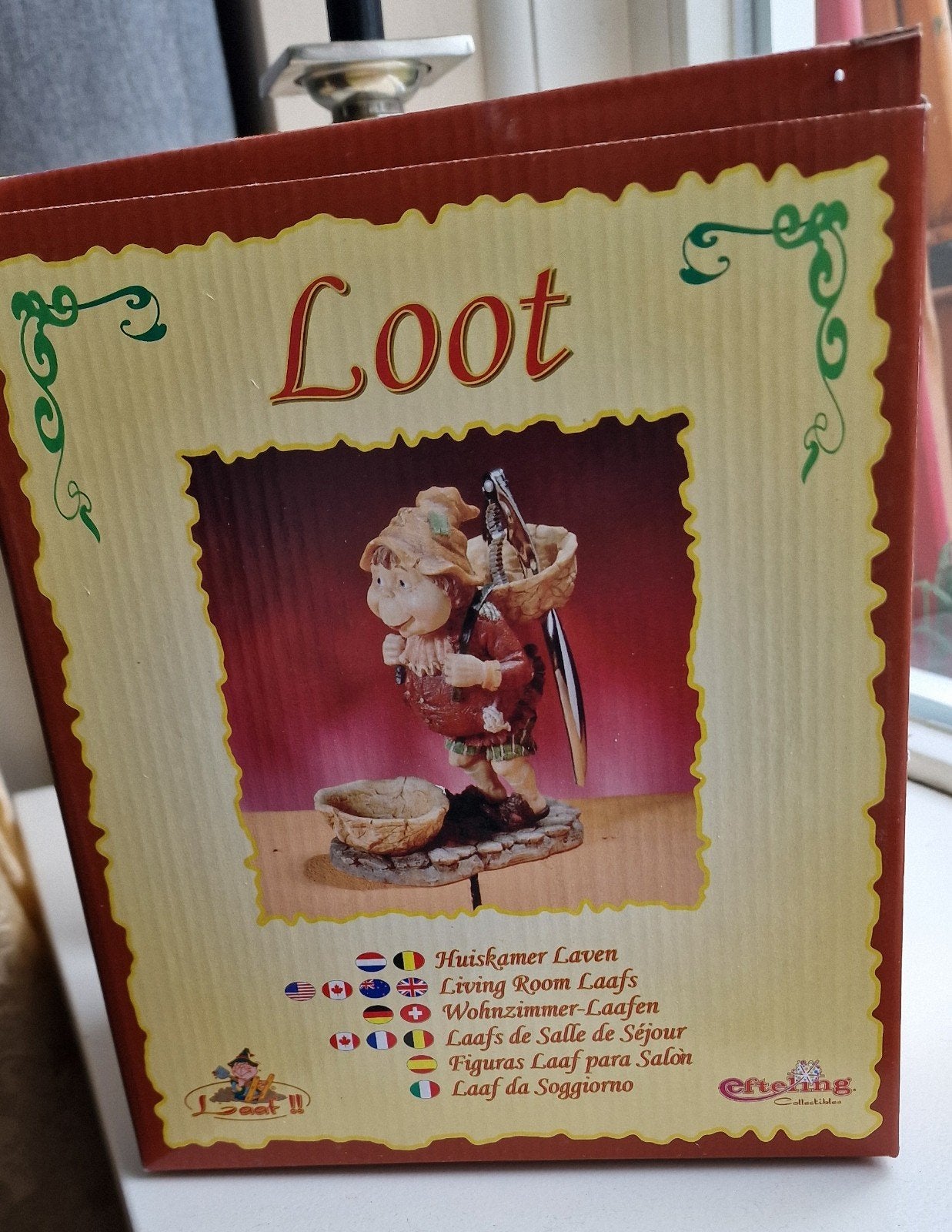 Efteling Laaf Beeldjes - Kandelaar, Notenkraker, Fotolijst, Verzamelen, Ophalen of Verzenden, Zo goed als nieuw