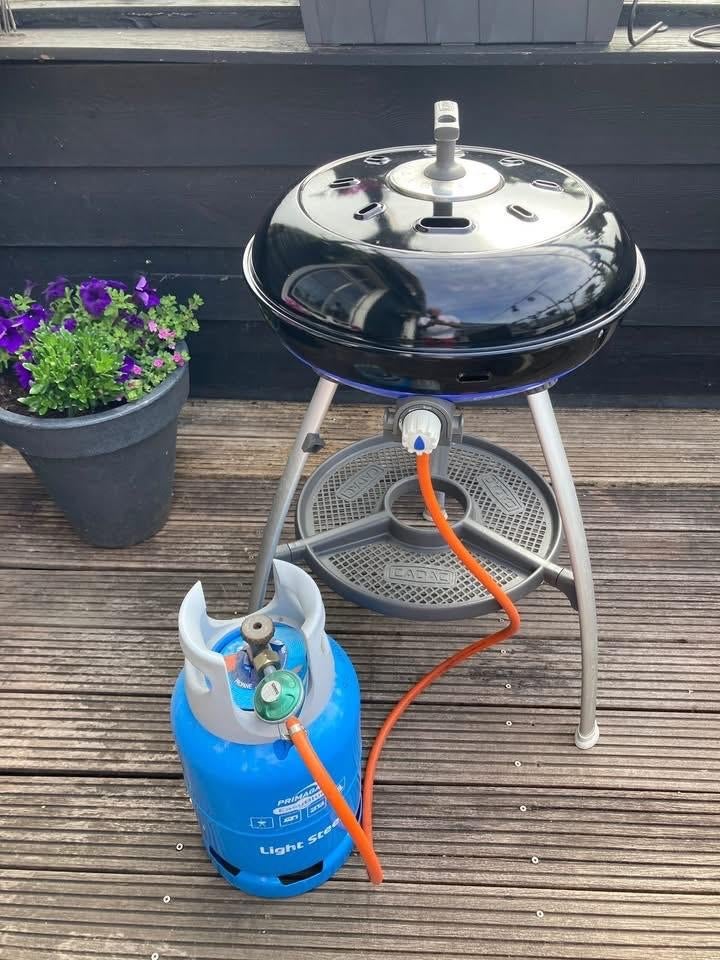 Cadac skottelbraai 50, Tuin en Terras, Gasbarbecues, Ophalen, Zo goed als nieuw, Cadac