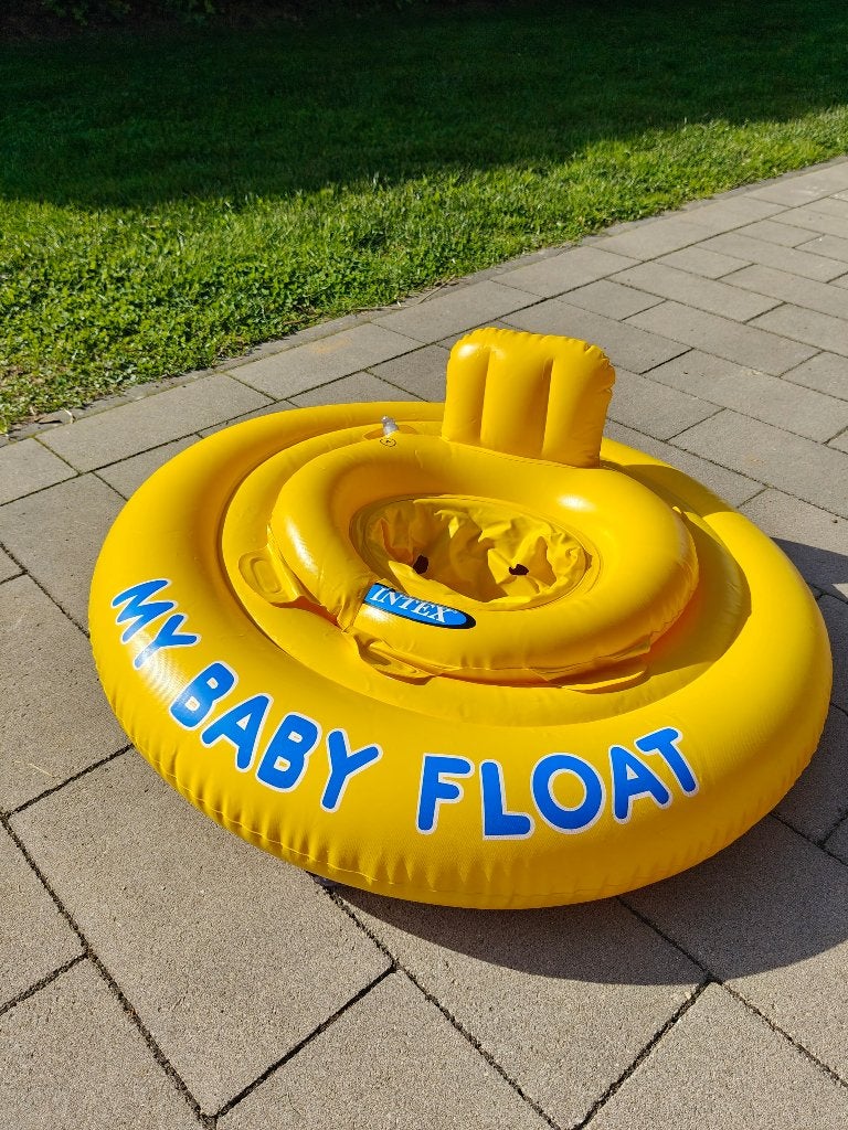 MY BABY FLOAT baby zwemband geel, Ophalen, Zo goed als nieuw, Overige typen
