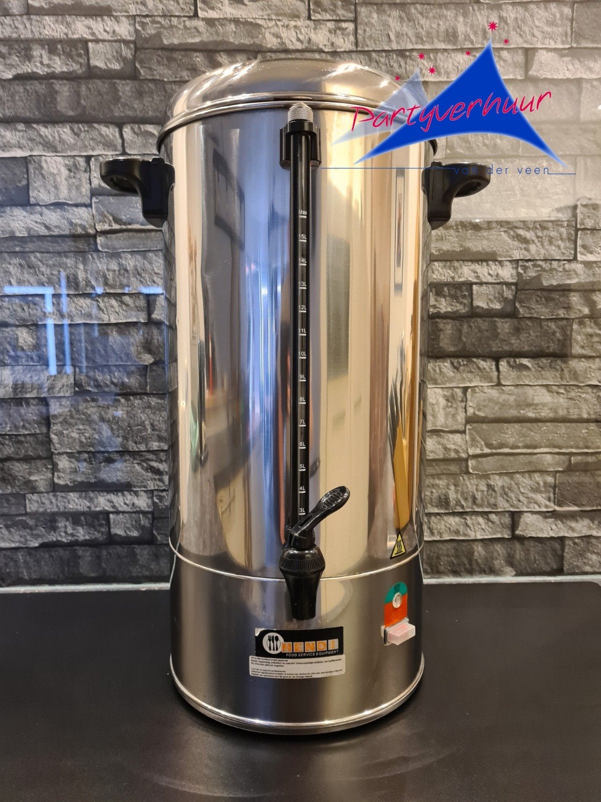 Te Huur, Percolator Koffie Koffiemachine Partytent, Ophalen, Zo goed als nieuw, Overige