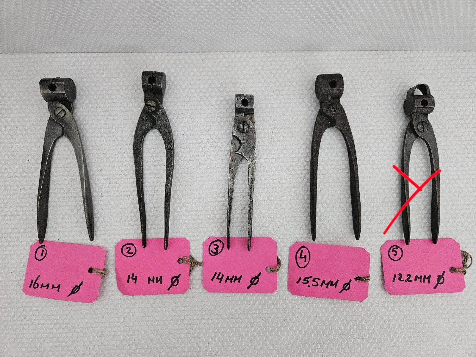 Kogeltangen voor Geweren , Pistolen ,Revolvers., Antiek en Kunst, Ophalen of Verzenden
