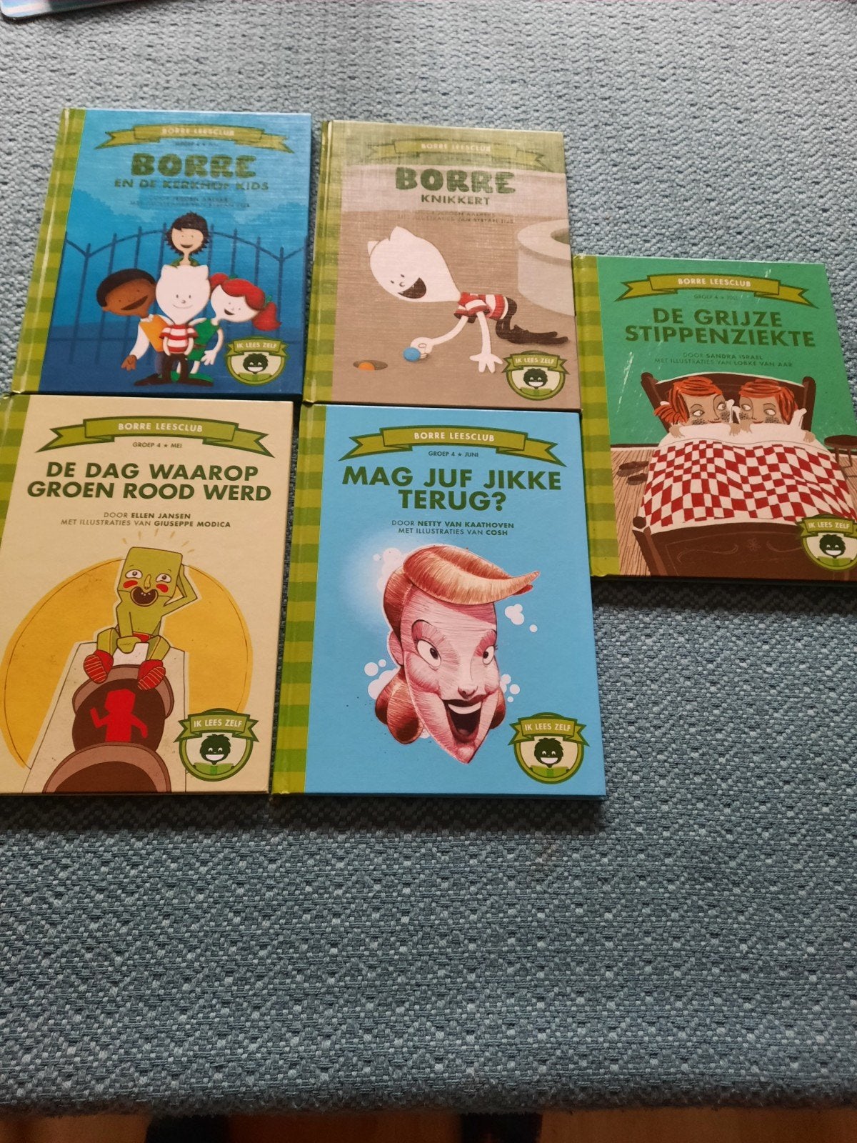 5 Borre leesclub boekjes - Zo goed als nieuw, Ophalen of Verzenden, Zo goed als nieuw, Fictie algemeen