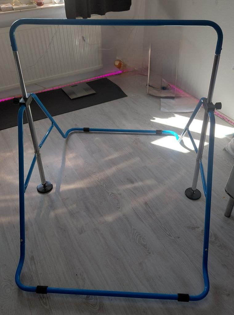 Turnrek, Ophalen, Zo goed als nieuw, Blauw, Materiaal