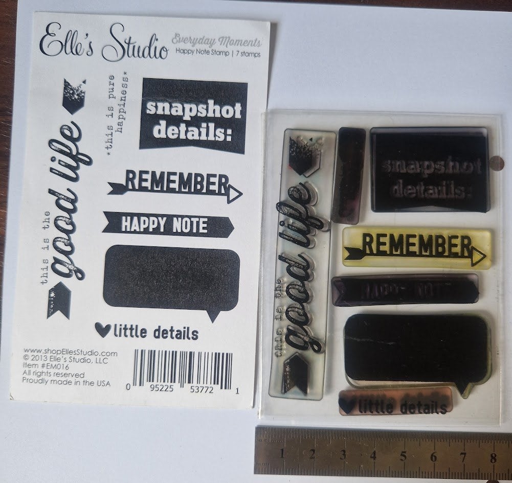 Clear Stamps, Hobby en Vrije tijd, Stempelen, Ophalen of Verzenden, Gebruikt, Clearstamp
