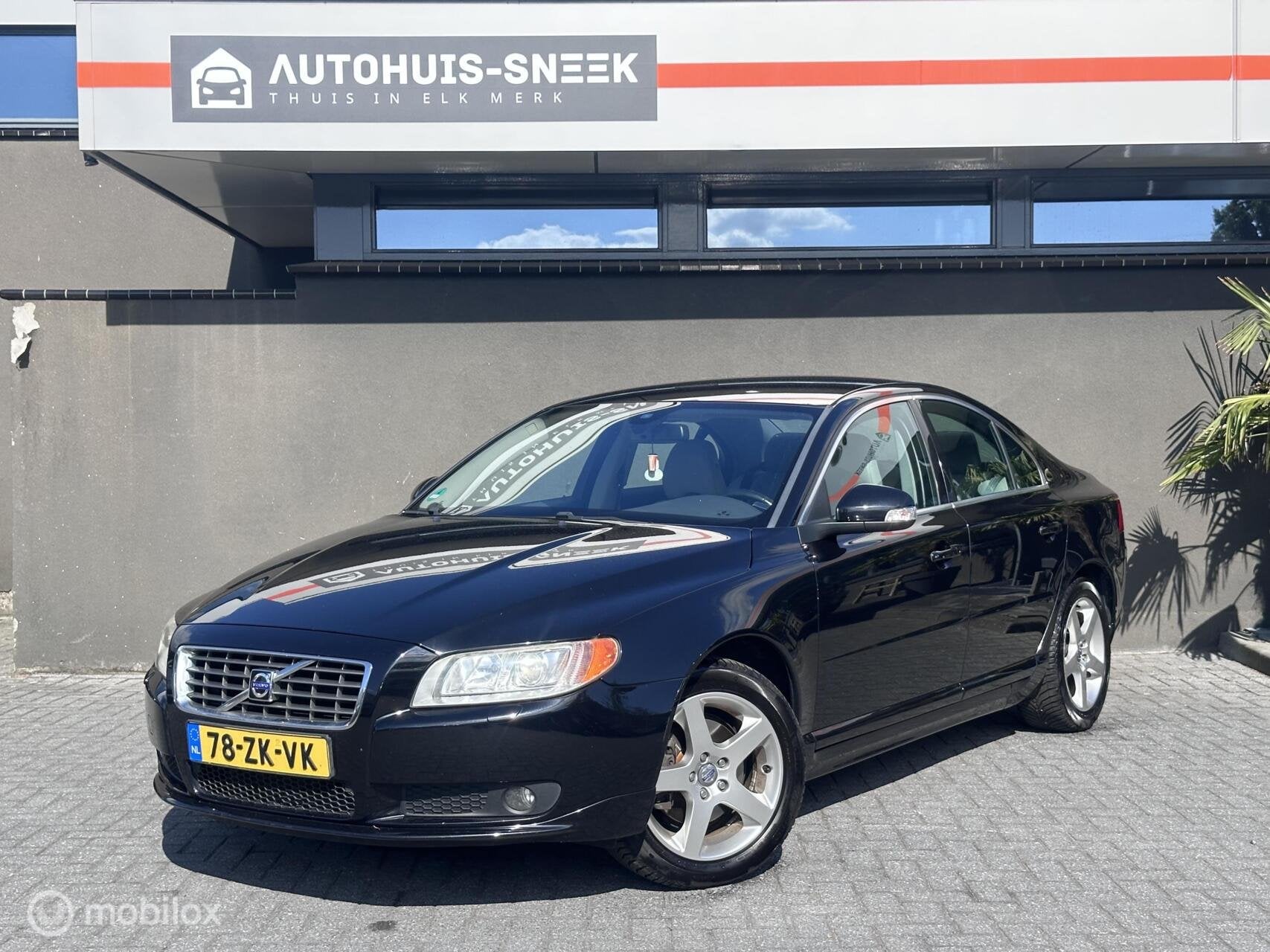 Volvo S80 2.5 T | Leer | Cruise | Stoelverwarming | Trekhaak, Auto's, Voorwielaandrijving, Bedrijf, Handgeschakeld, Sedan