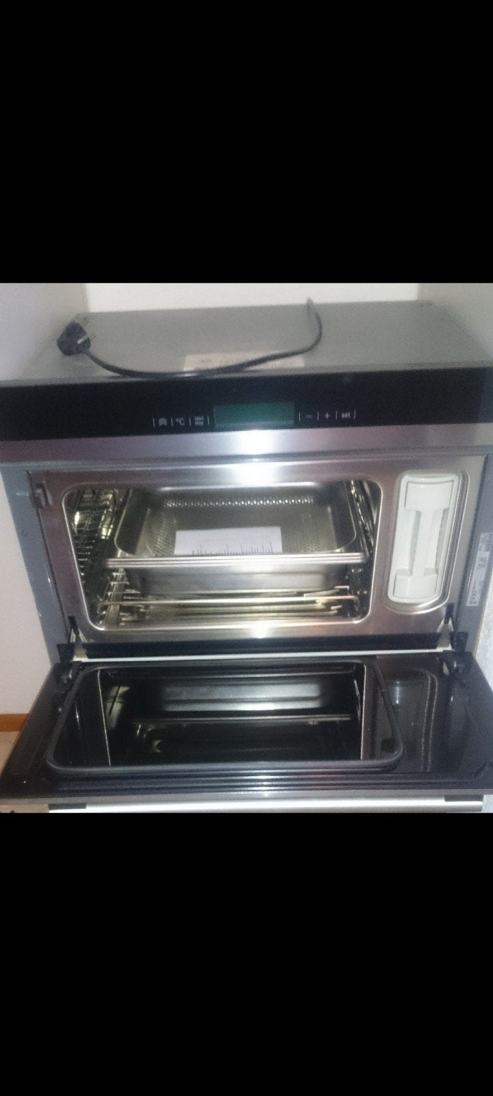 Siemens Inbouw Stoomoven - Perfect voor Gezond Koken, Ophalen, 45 tot 50 cm, Gebruikt, Siemens