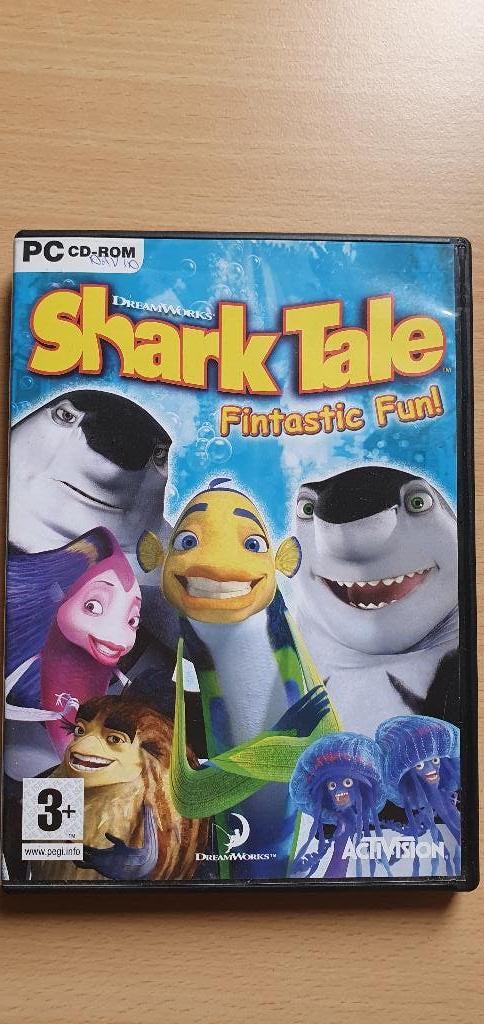 PC cd-rom Shark Tale Fintastic Fun, 1 speler, Ophalen of Verzenden, Gebruikt, Vanaf 3 jaar