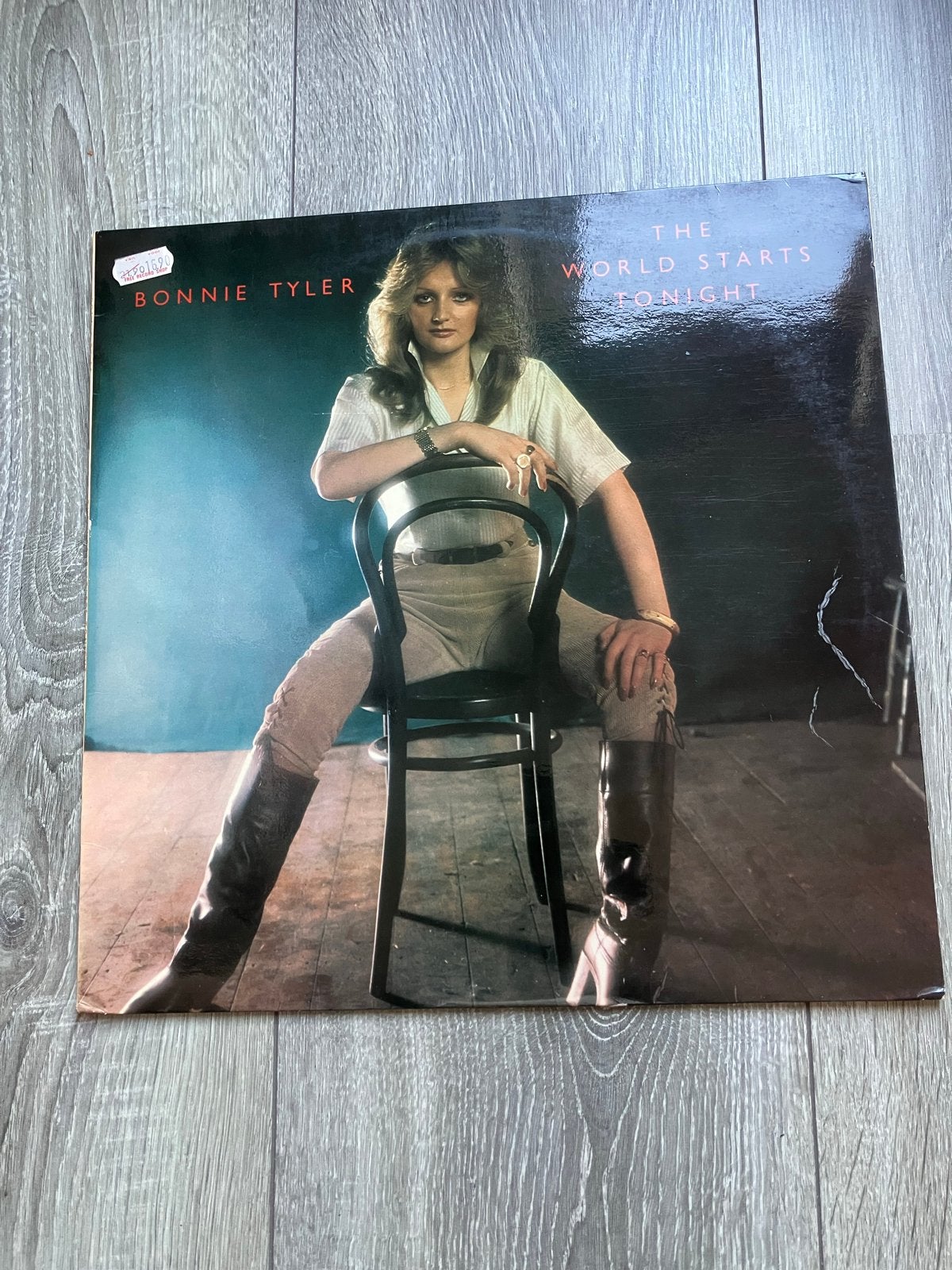 Bonnie Tyler - The World Starts Tonight LP (1977), Cd's en Dvd's, Vinyl | Pop, LP, Gebruikt, Pop, Ophalen of Verzenden