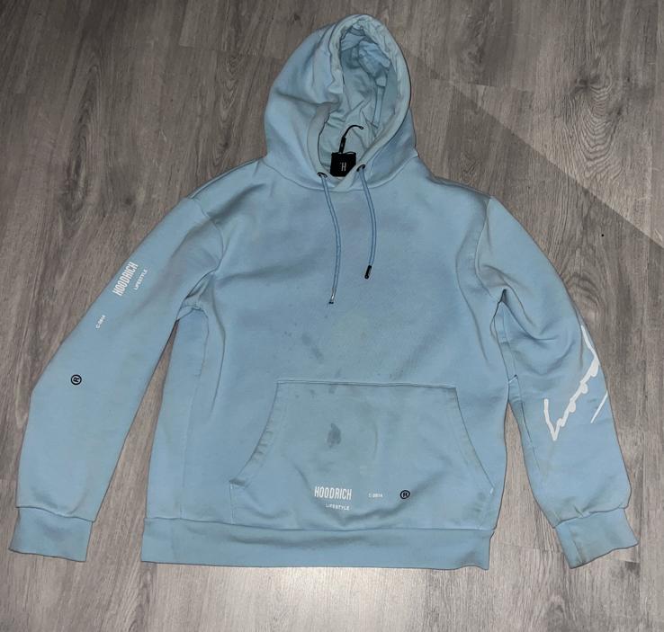 Hoodrich trui lichtblauw - XS, Ophalen of Verzenden, Gedragen, Maat 34 (XS) of kleiner, Blauw