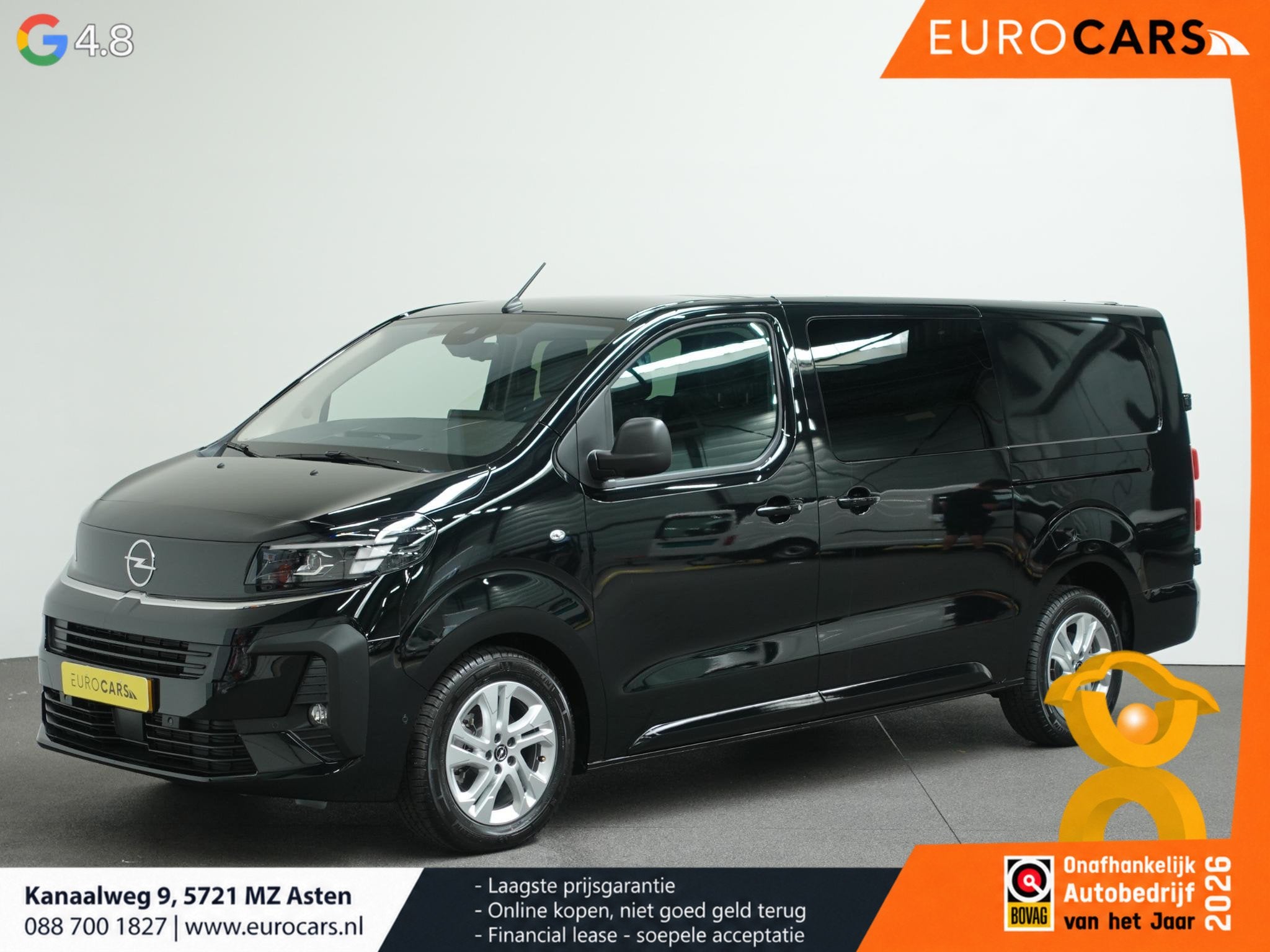 Opel Vivaro 2.0 Diesel 180pk L3 Automaat Dubbele Cabine 2 sc, Auto's, Stof, Gebruikt, 4 cilinders, 2500 kg