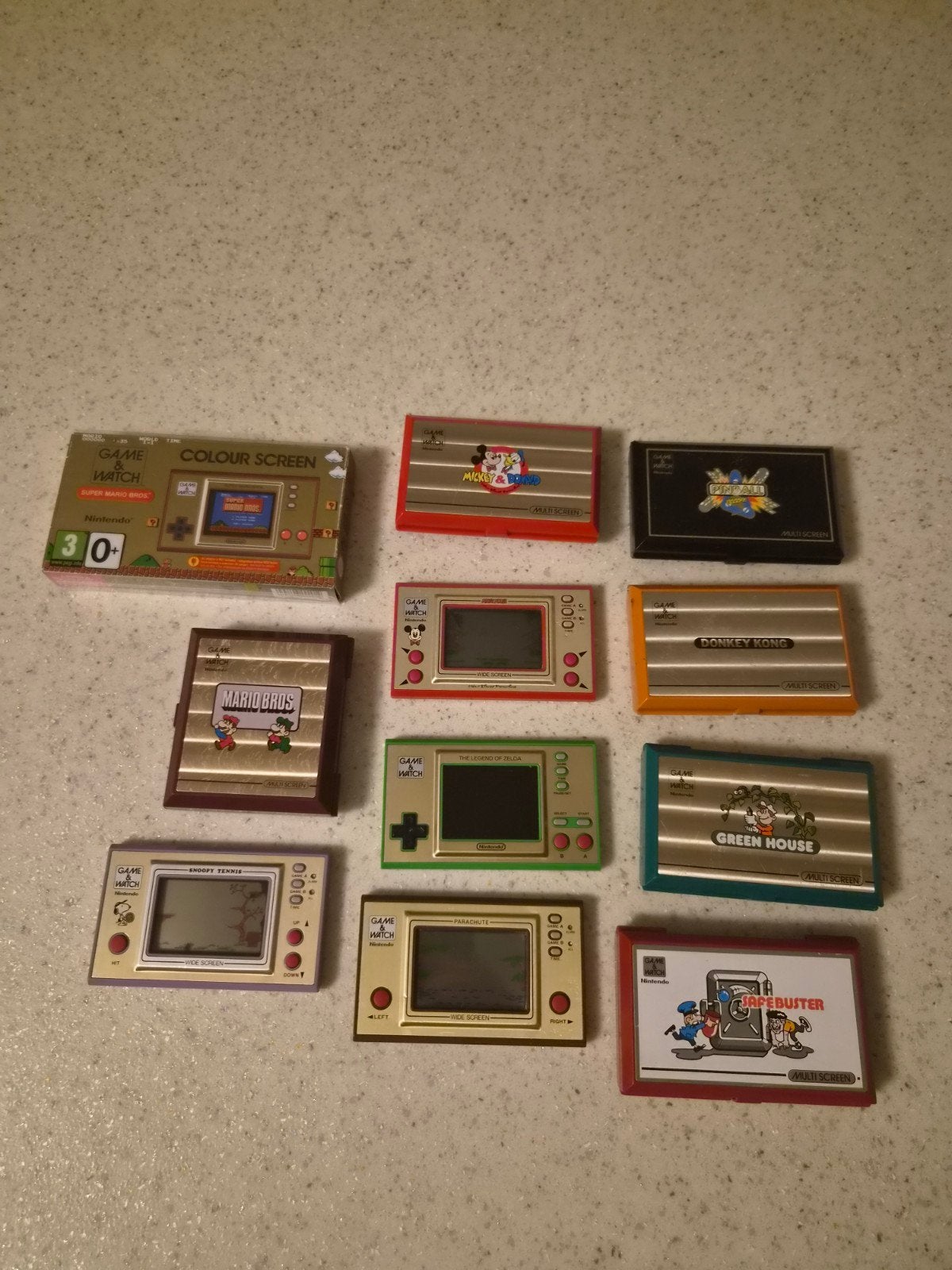 Nintendo Game & Watch Collectie ( 11 stuks ) 450€ set, Ophalen of Verzenden, Nintendo, Gebruikt