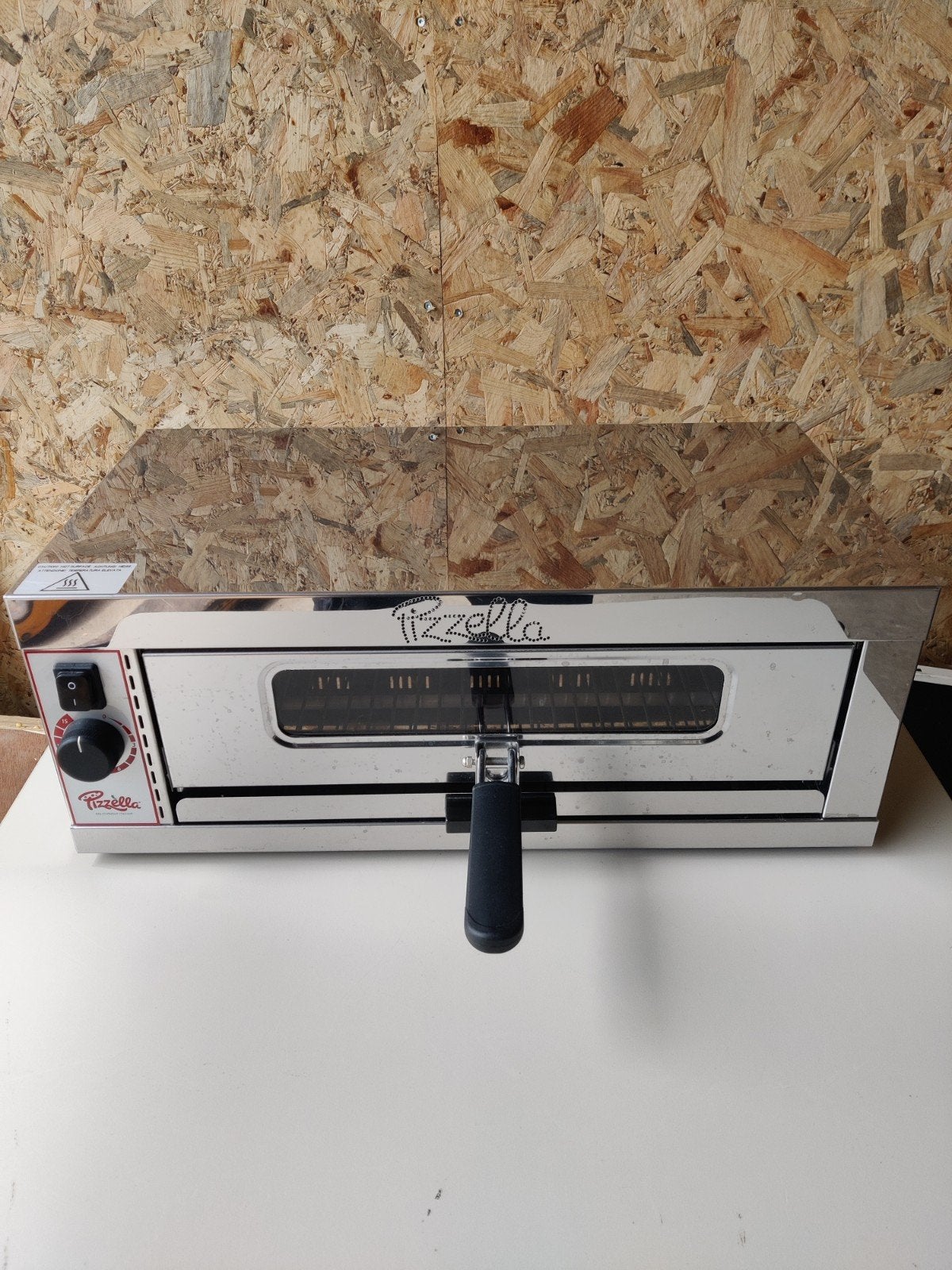 Pizzella supersnelle elektrische pizzaoven, Ophalen of Verzenden, Zo goed als nieuw, Pizella