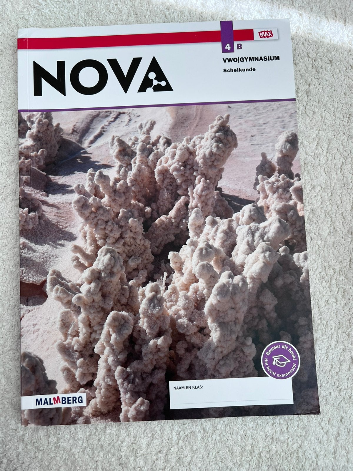 NOVA 4B VWO|Gymnasium Scheikunde, Boeken, Ophalen of Verzenden, Zo goed als nieuw, VWO, Nederlands