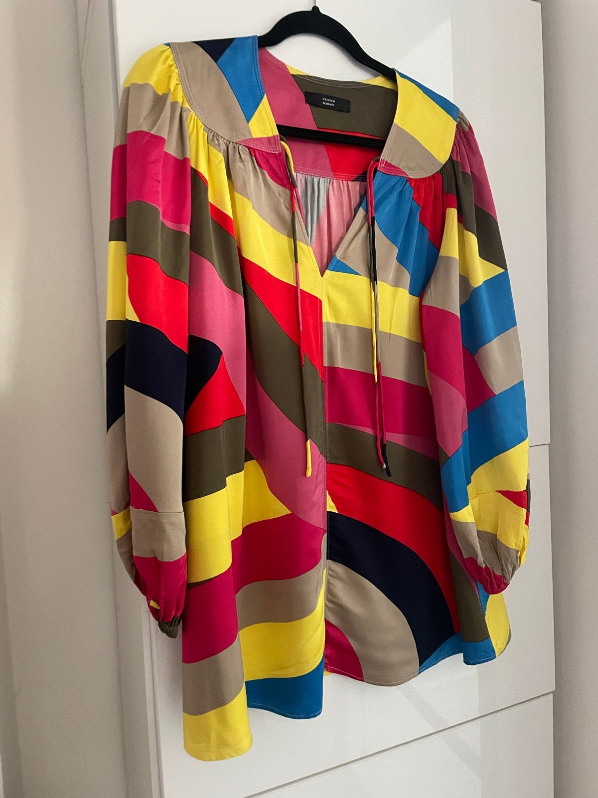Steffen Schraut Blouse Maat 44 - Kleurrijk en Stijlvol, Kleding | Dames, Ophalen of Verzenden, Zo goed als nieuw, Maat 42/44 (L)