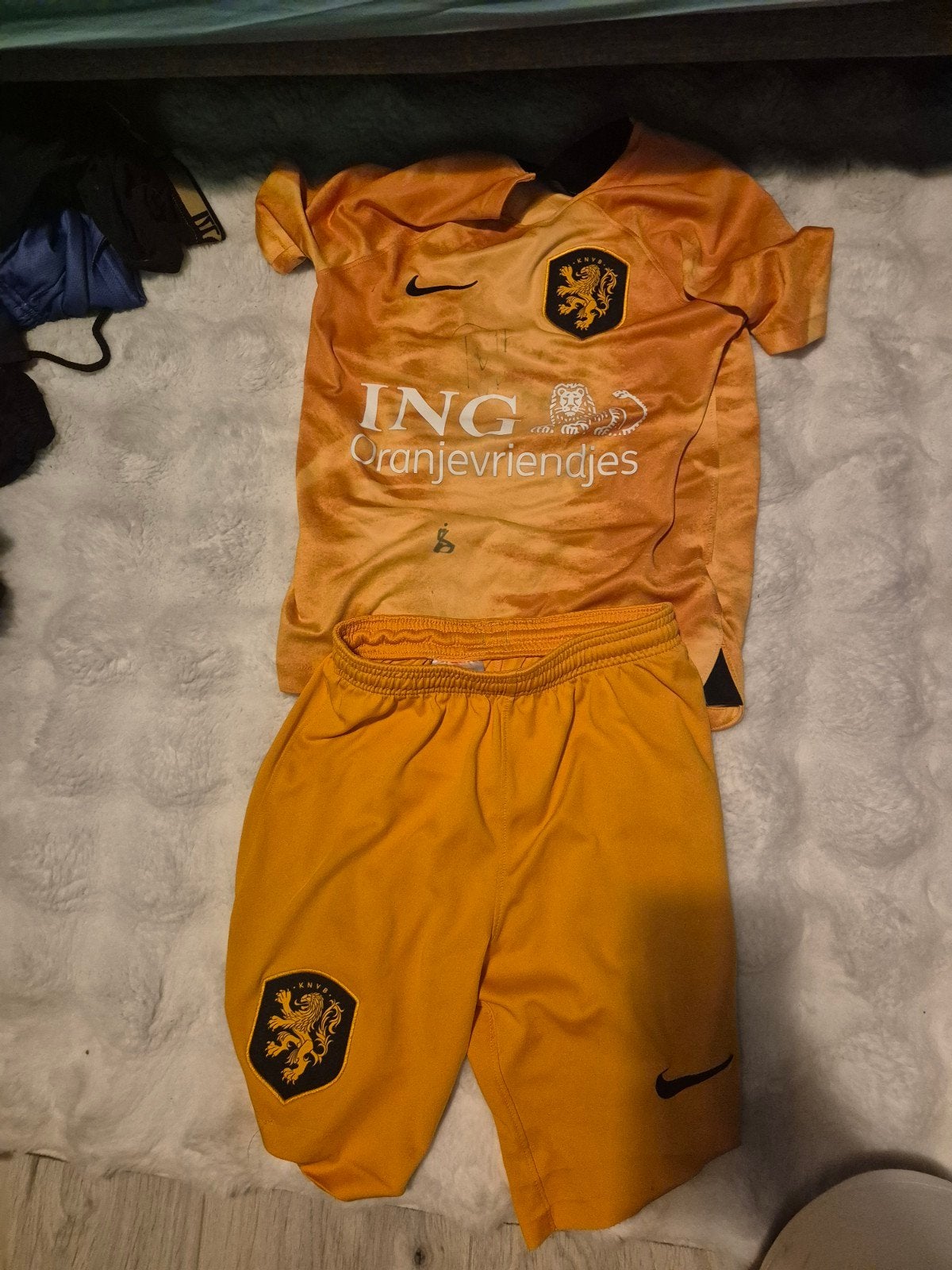 Nederlands Elftal Pakje met Handtekening Daley Blind, Nike, Ophalen of Verzenden, Voetbal, Gedragen