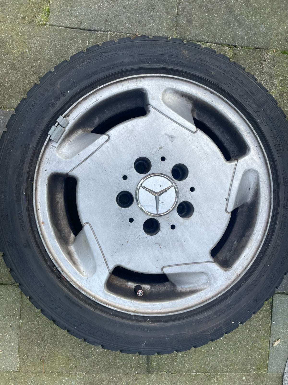 Mercedes w201 190 w202 Velgen, Ophalen, Gebruikt
