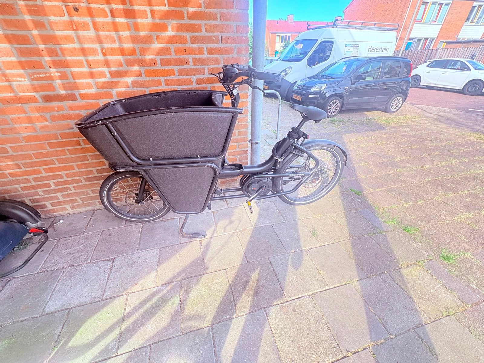 Urban Arrow Shorty Performance Bakfiets Bosch Motor, Fietsen en Brommers, Fietsen | Bakfietsen, 4 kinderen of meer, Ophalen of Verzenden