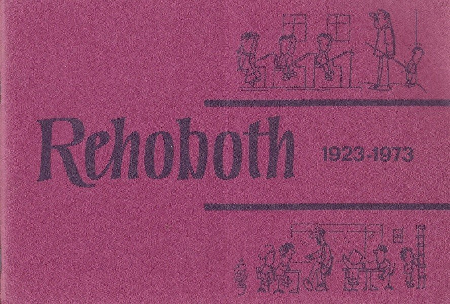 Rehoboth Utrecht 1923-1973, Ophalen of Verzenden, 20e eeuw of later, Gelezen, Redactie