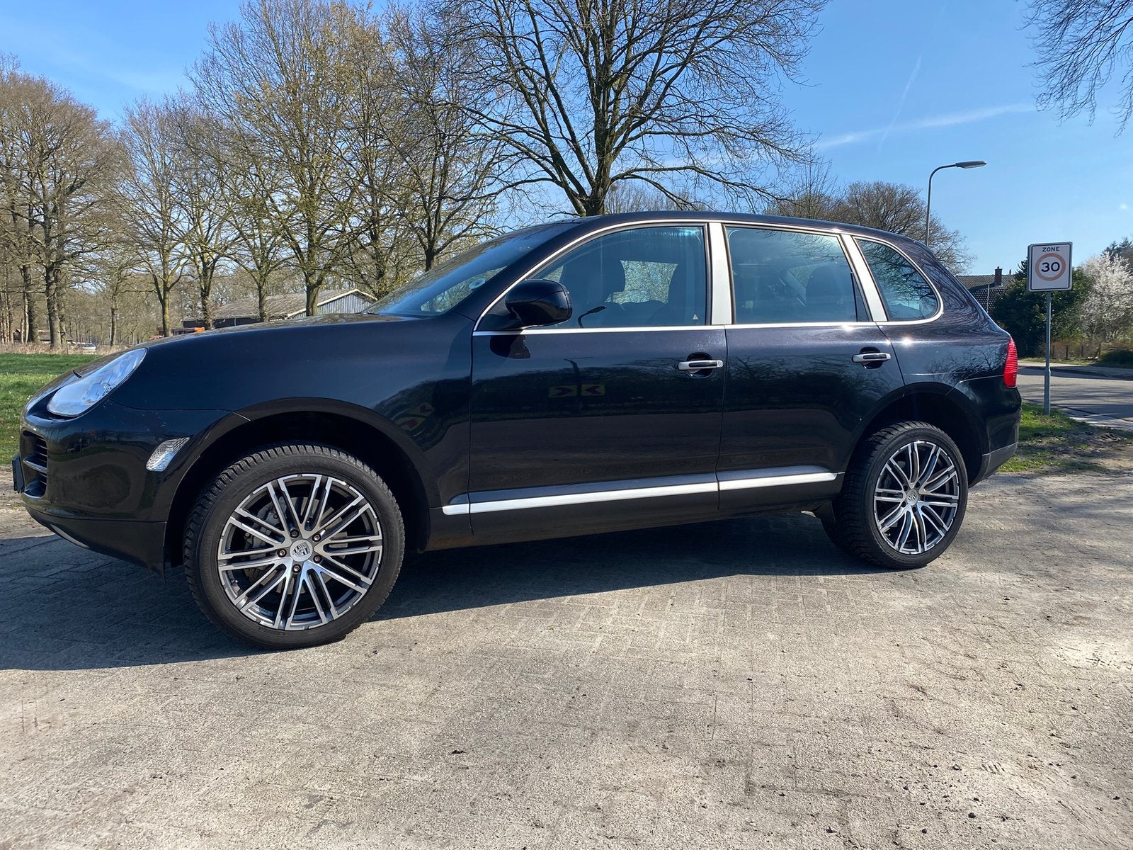 Porsche Cayenne S 4.5 V8 340PK 2005 Goed Onderhouden, Auto's, Porsche, Automaat, Cayenne, 2220 kg, Leder