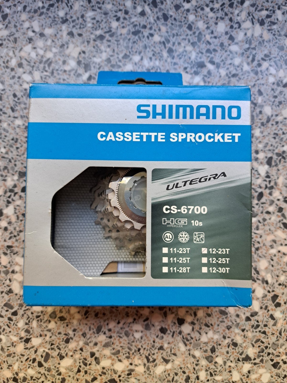 Shimano Cassette Sprocket Ultegra CS-6700, 12-23T, nieuw, Fietsen en Brommers, Ophalen of Verzenden, Nieuw, Shimano Ultegra