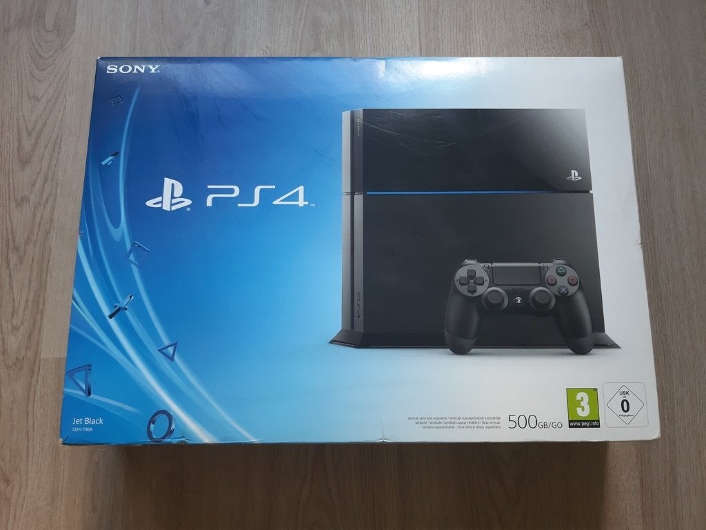 Sony Playstation 4 500GB black console met games, Spelcomputers en Games, Ophalen of Verzenden, Zo goed als nieuw, Met 1 controller