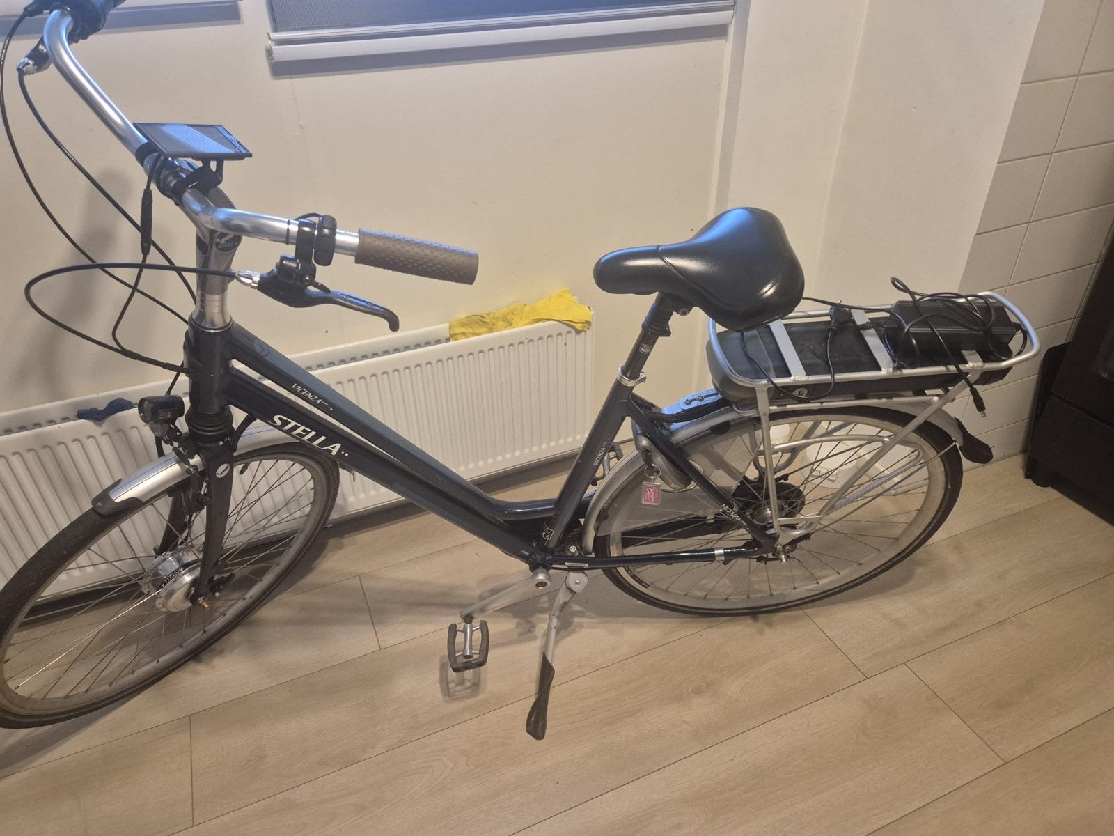 Stella Vicenza elektrische fiets - Damesfiets, Gebruikt, 51 tot 55 cm, 30 tot 50 km per accu, Ophalen