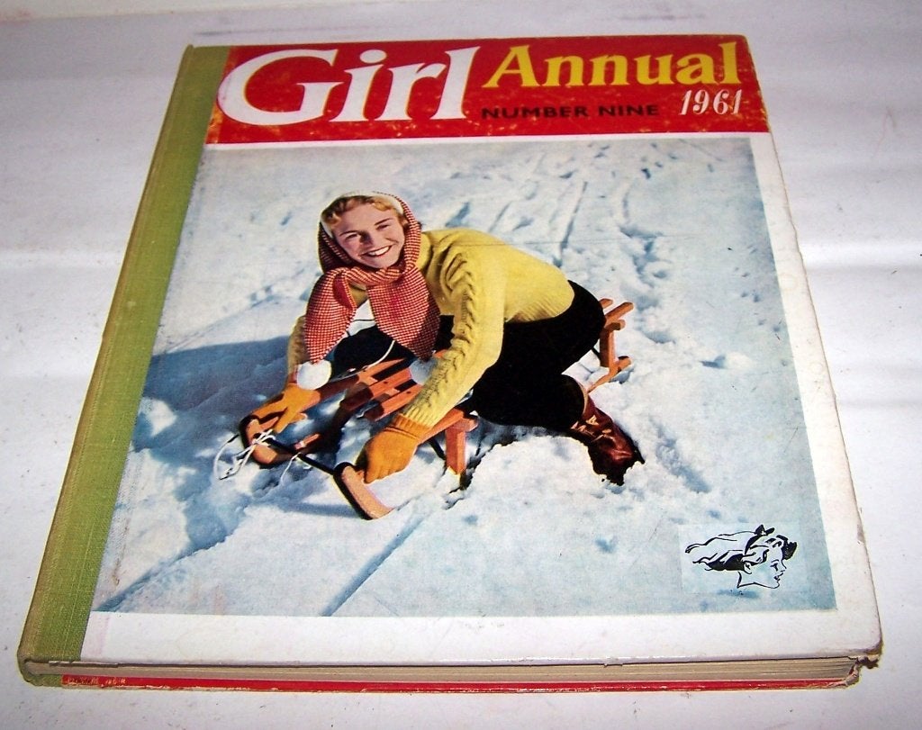 Vintage 1961 Girl Annual - Hardback boek. Lifestyle-Fashion, Ophalen of Verzenden